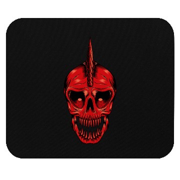 Discover punk skull Mouse Pads