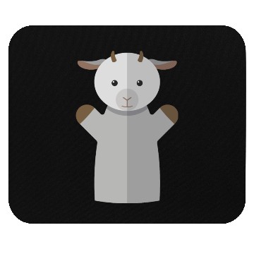 Discover goat puppet Mouse Pads