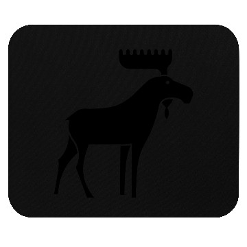 Discover moose Mouse Pads