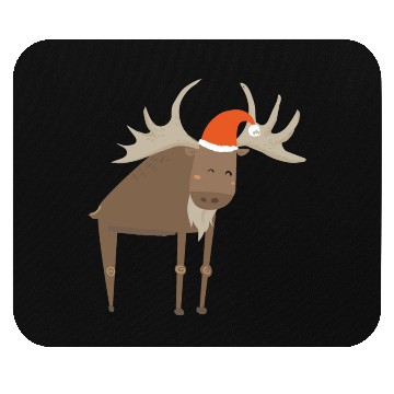 Discover reindeer Mouse Pads