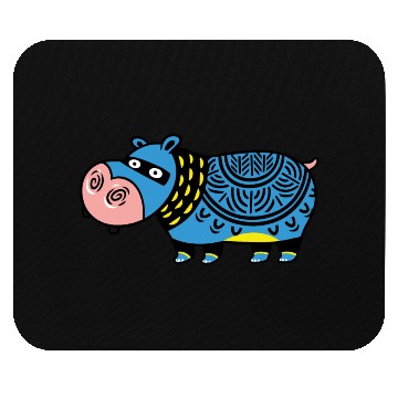 Discover hippo Mouse Pads