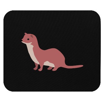 Discover weasel Mouse Pads