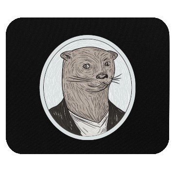 Discover mr weasel Mouse Pads