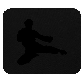 Discover karate Mouse Pads