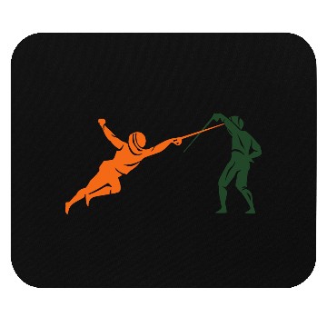 Discover fencing Mouse Pads