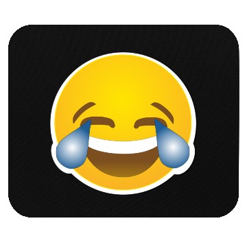 Discover Laugh Emojii Mouse Pads