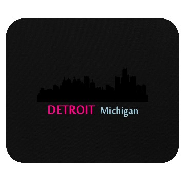 Discover Detroit, Michigan Mouse Pads