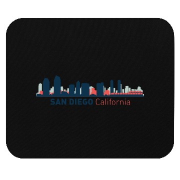 Discover San Diego, California Mouse Pads