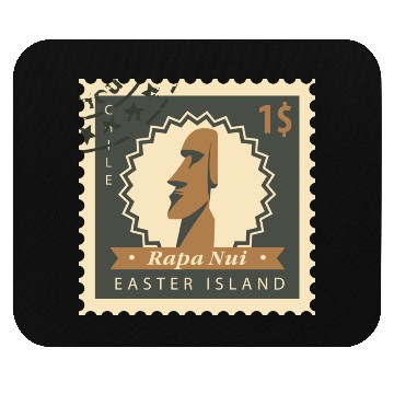 Discover Easter Island Mouse Pads