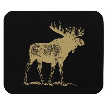 Discover Animals Moose Mouse Pads