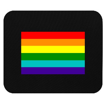 Discover Gay pride rainbow flag Mouse Pads