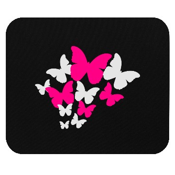 Discover Butterflies Swarm Mouse Pads