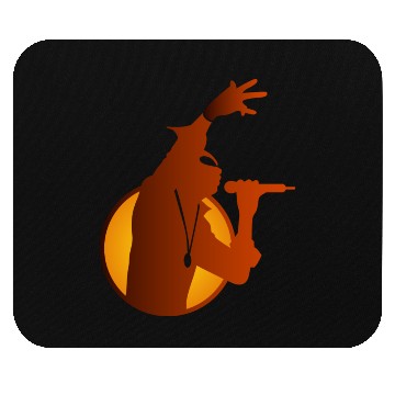 Discover A Singing Hip-hop Star Mouse Pads