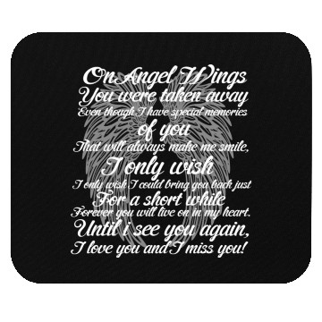 Discover ANGEL WINGS Mouse Pads