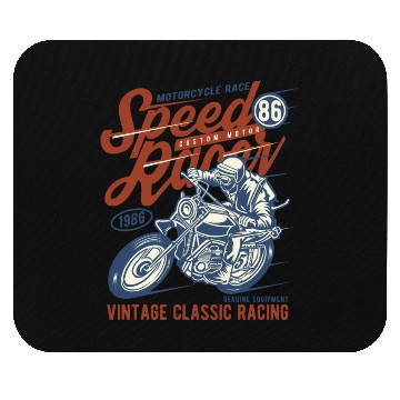 Discover Speed Racer Vintage Classic Racing Mouse Pads
