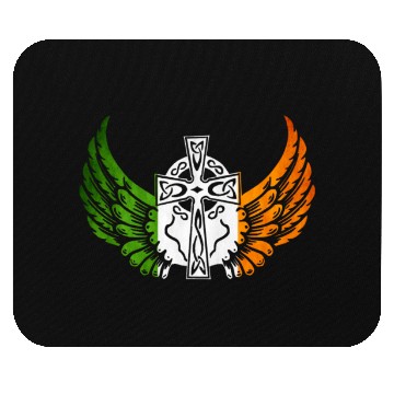 Discover Irish Flag Design Celtic Cross Irish gift Mouse Pads