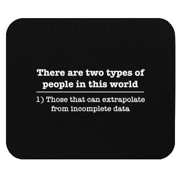 Discover Funny geek incomplete data Mouse Pads