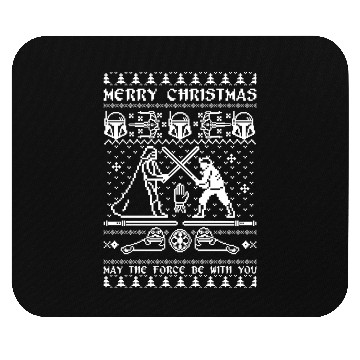 Discover Star Wars Chirstmas - Ugly Christmas Sweater Mouse Pads