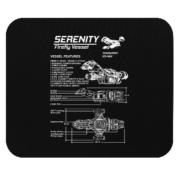 Discover Serenity - Firefly vessel awesome Mouse Pads for fa