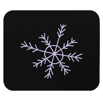 Discover snowflake 3 vectorstock 6438519 Mouse Pads