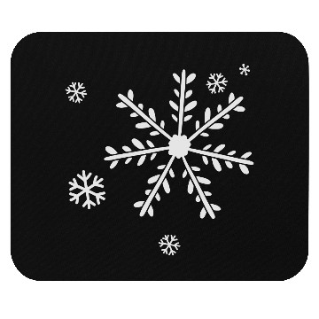 Discover Snowflakes vectorstock 6721244 Mouse Pads