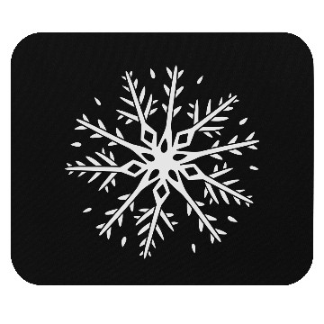 Discover Snowflake vectorstock 6725226 Mouse Pads