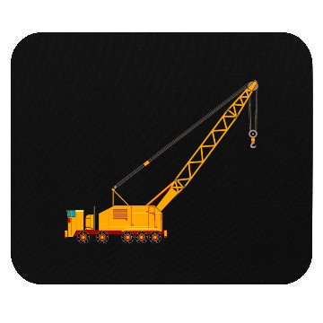 Discover building construction worker crane house127 Mouse Pads