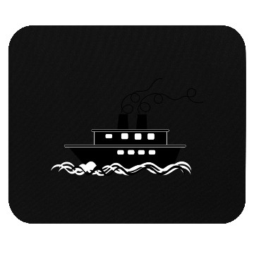 Discover ship boat canoe sailboat submarine yacht anchor136 Mouse Pads