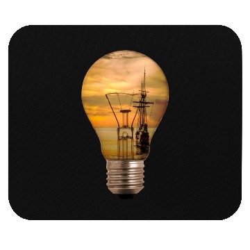 Discover ship boat canoe sailboat submarine yacht anchor241 Mouse Pads