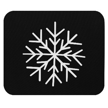 Discover Snowflake Mouse Pads