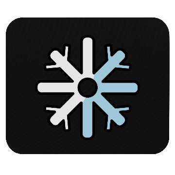 Discover Snowflake Mouse Pads
