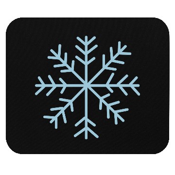 Discover Snowflake Mouse Pads