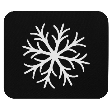 Discover Snowflake Mouse Pads