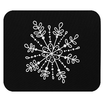 Discover Snowflake Mouse Pads