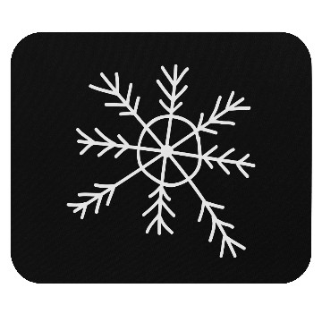 Discover Snowflake Mouse Pads