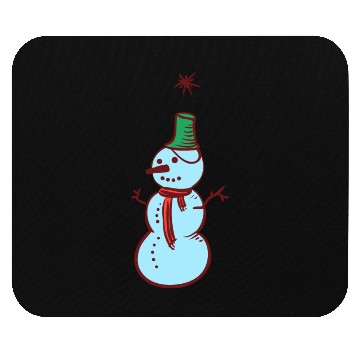 Discover Snowman Mouse Pads
