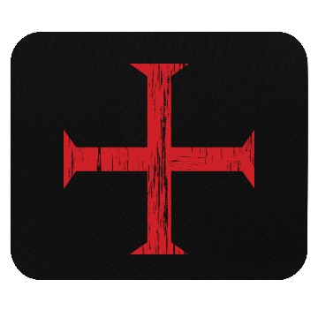 Discover Knights Templar Crusader Cross Mouse Pads