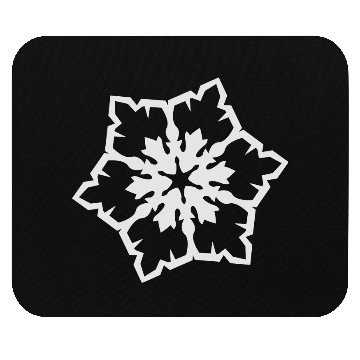 Discover Snowflake freexmas17mnr Mouse Pads