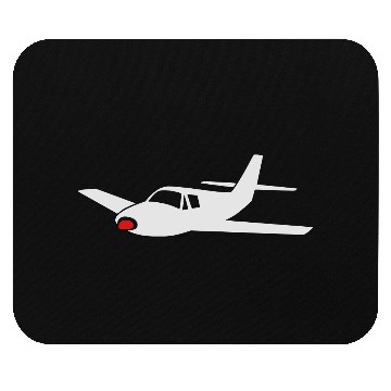 Discover little airplane (variable colors!) Mouse Pads