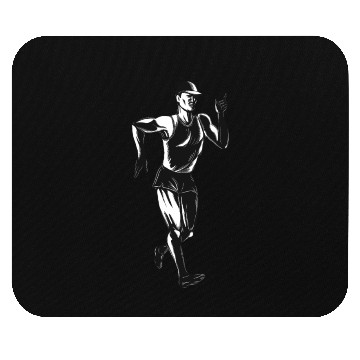 Discover Race Walking Side Mouse Pads