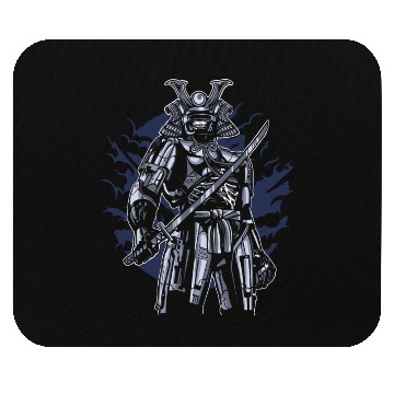 Discover samurai robot Mouse Pads