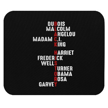 Discover Black history Mouse Pads