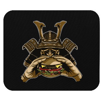 Discover Samurai Burger Mouse Pads