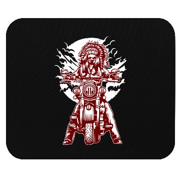 Discover Indian Chief Motorcycle Mouse Pads