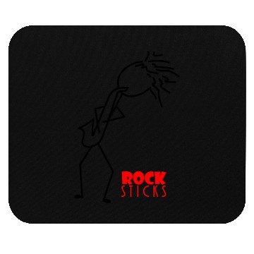 Discover Sax Gal Mouse Pads