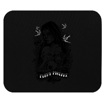 Discover Santa Muerte Holy Woman Skull Mexico Dead Saint Mouse Pads