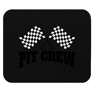 Discover Pit Crew Racing Team Sports Racers Track Pit Stops Mouse Pads