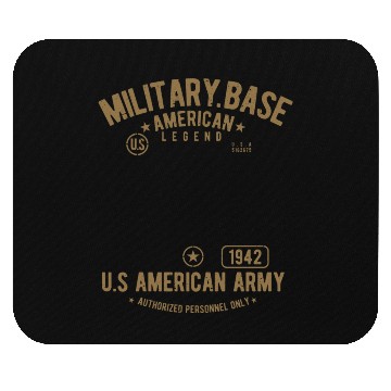 Discover Military Base Mouse Pads
