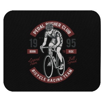 Discover Bicycle Racing Team Mouse Pads