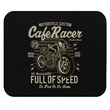 Discover Cafe Racer Mouse Pads